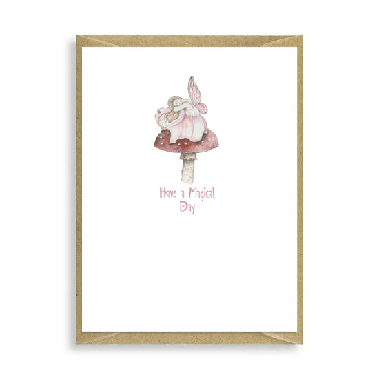 Fairy Have a Magical Day Mini Card Greeting & Note Cards Crumble and Core   