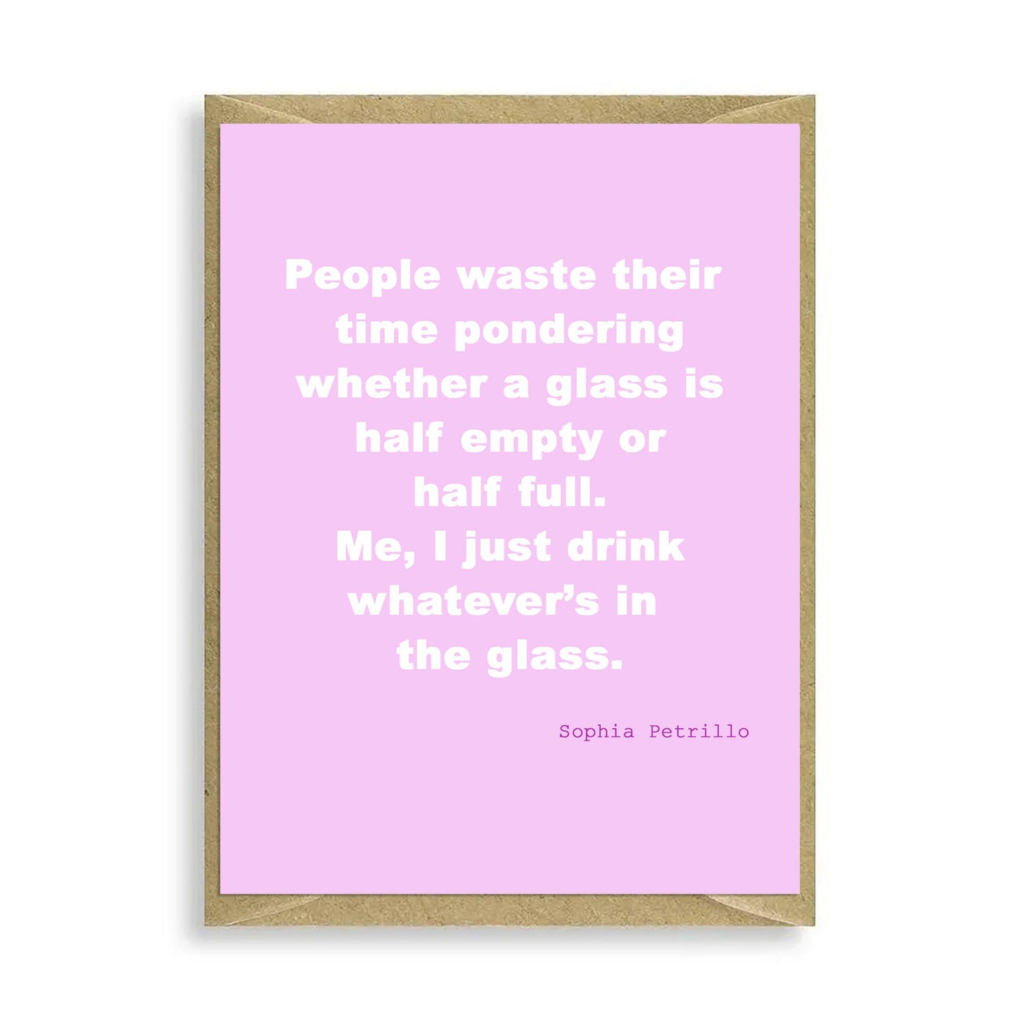 People Waste Their Time Mini Card Greeting & Note Cards Crumble and Core   