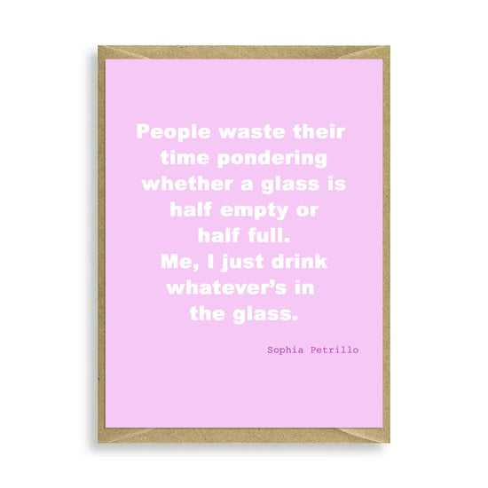 People Waste Their Time Mini Card Greeting & Note Cards Crumble and Core   