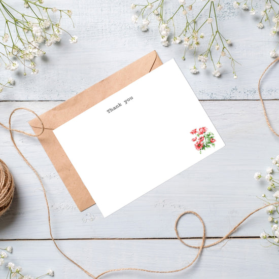 Poppy Note Cards