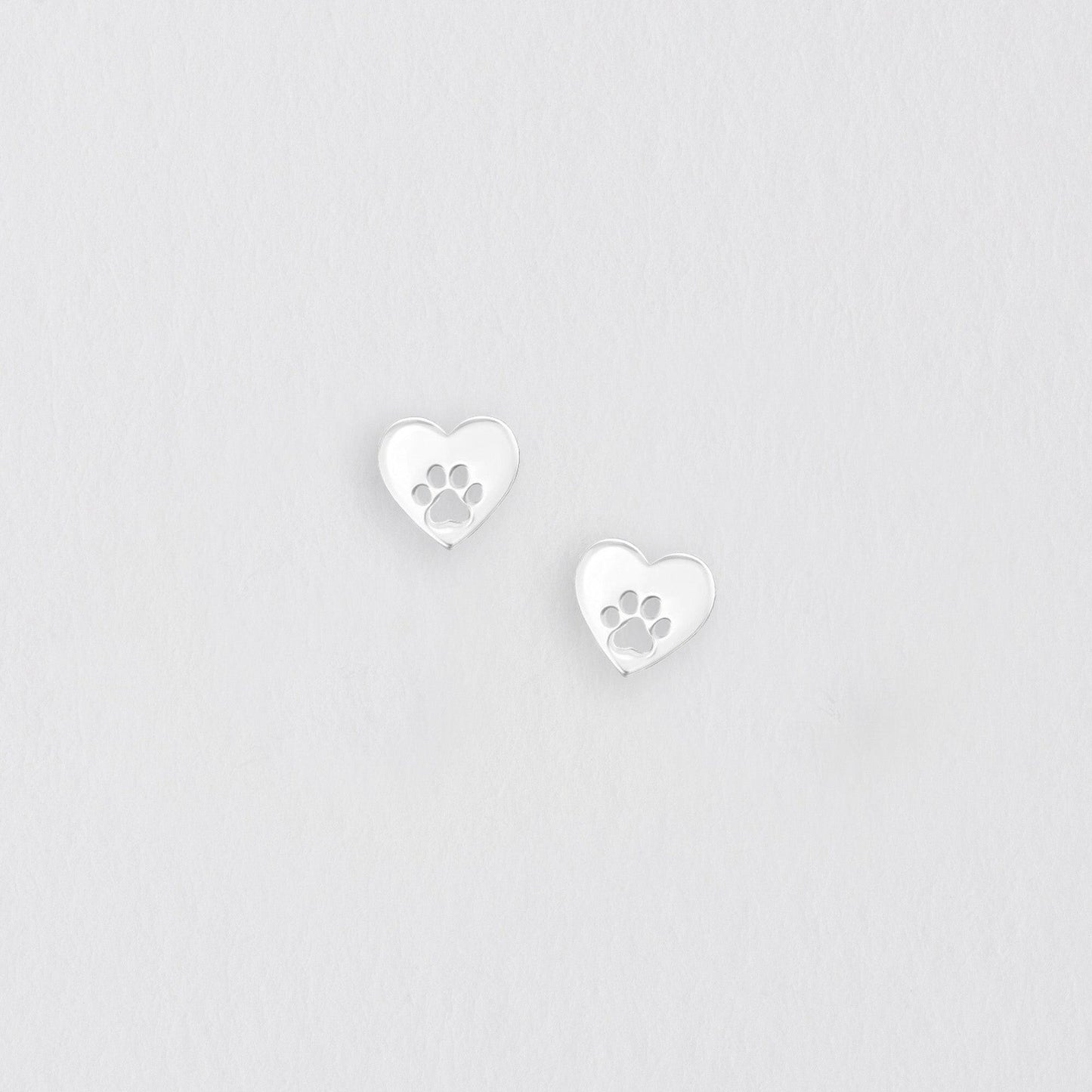 Boxed Happy Birthday Dog Silver Earring Card Earrings Crumble and Core   