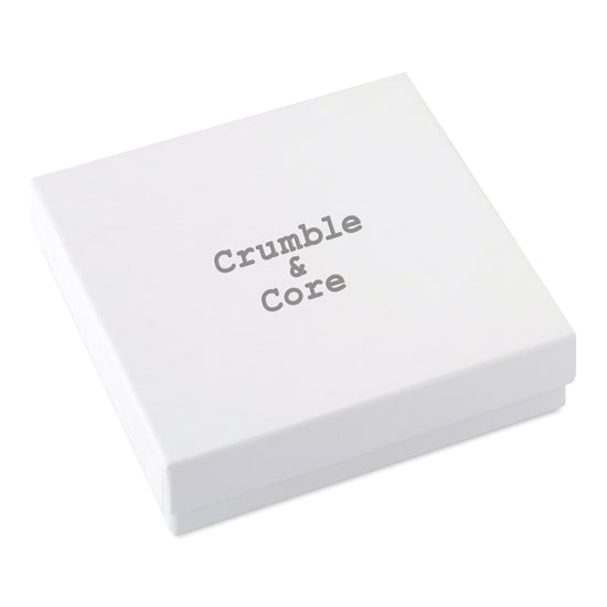 Load image into Gallery viewer, a white box with the words crumble and core printed on it
