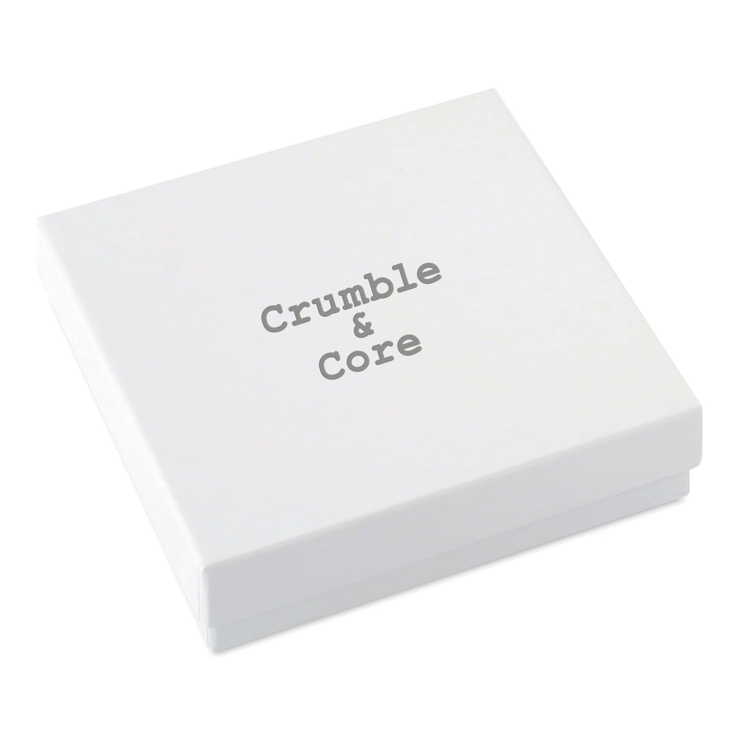 Sterling Silver Heart Stud Earrings in Gift Box - Sending Love Design - Crumble and Core