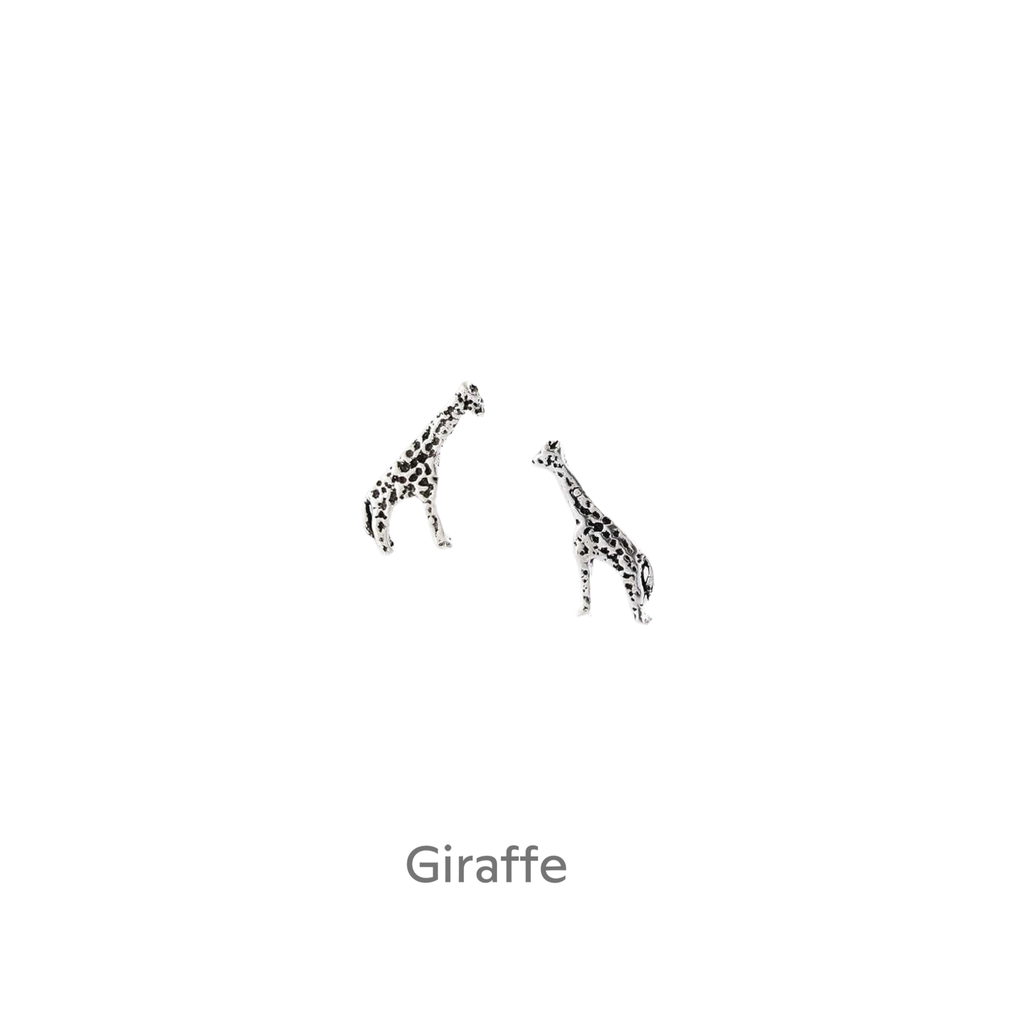 a pair of giraffes on a black background