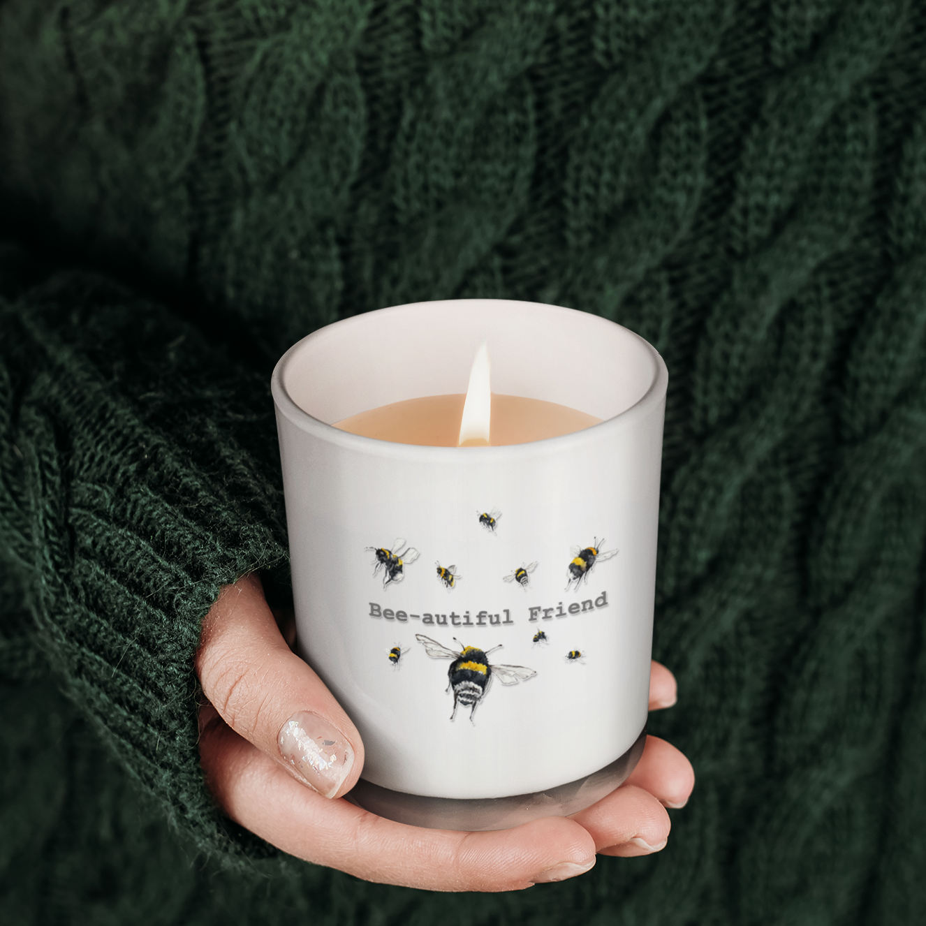 Bee-autiful Friend Boxed Candle and Card the Perfect Gift Set