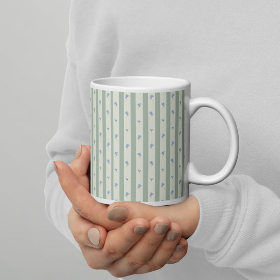 Forget me not glossy mug