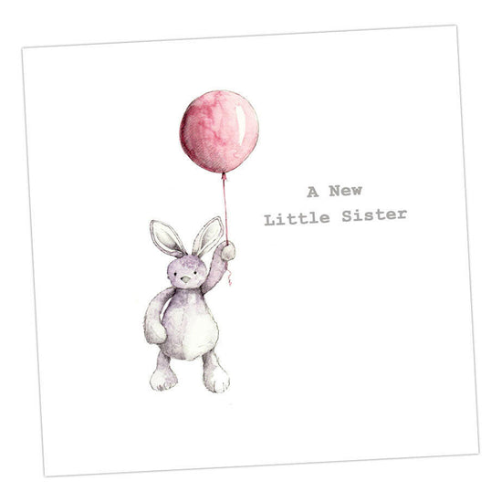 New Little Sister Greeting & Note Cards Crumble and Core 12 x 12 cm  