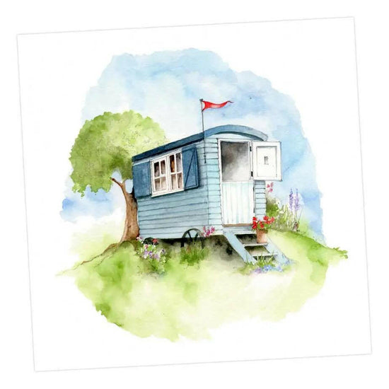 Shepherd's Hut Card Greeting & Note Cards Crumble and Core   