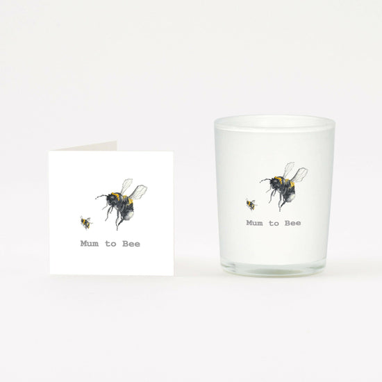 Mum to Bee Boxed Candle and Card Candles Crumble and Core   