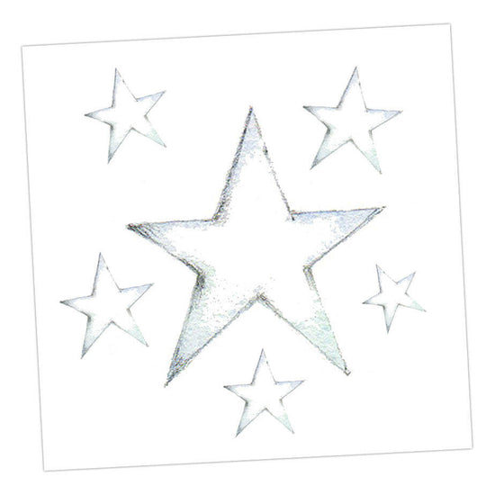 Star Blank Card Greeting & Note Cards Crumble and Core 12 x 12 cm  