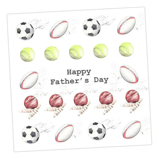 Sporty Father's Day Card Greeting & Note Cards Crumble and Core 12 x 12 cm  