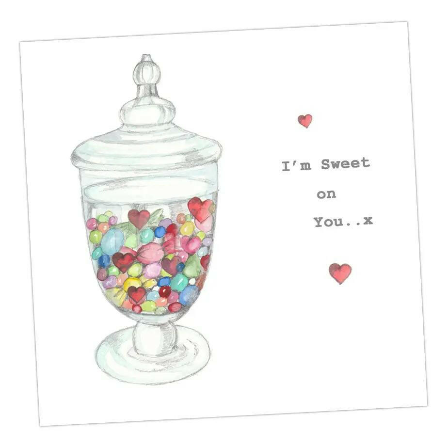 Sweet Treats Greeting & Note Cards Crumble and Core 12 x 12 cm  