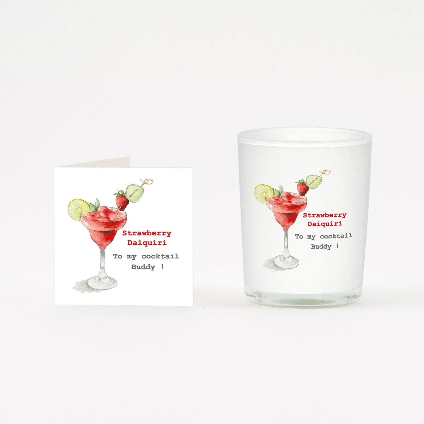 Daiquiri Boxed Candle and Card Candles Crumble and Core   