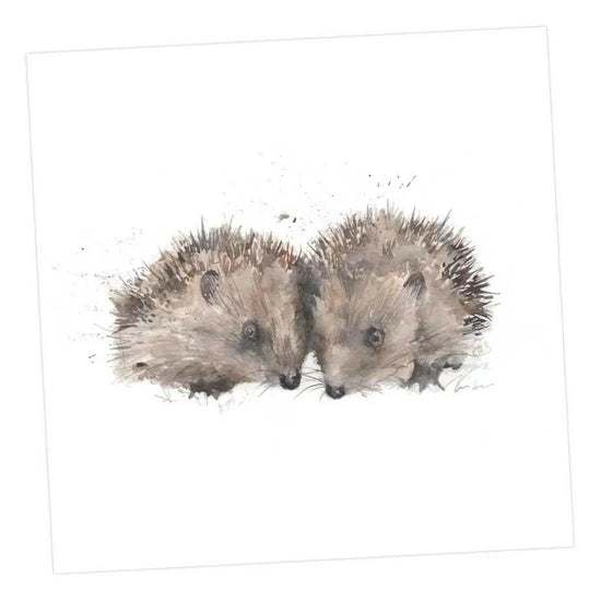 Mr and Mrs Hedgehog Card Greeting & Note Cards Crumble and Core   