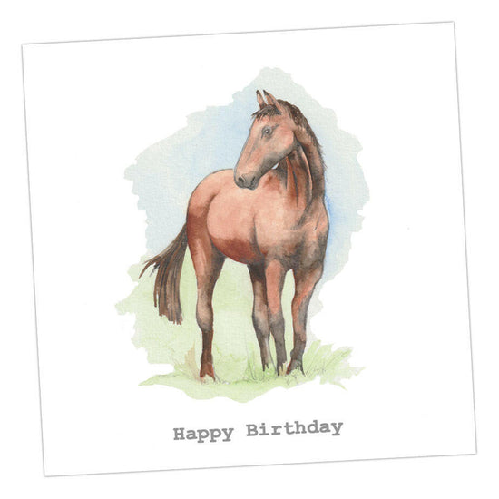 Horse Birthday Card Greeting & Note Cards Crumble and Core   