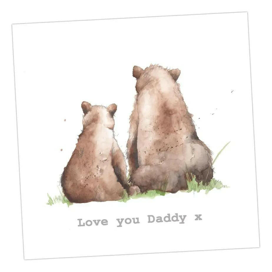 Daddy Bear Card Greeting & Note Cards Crumble and Core   