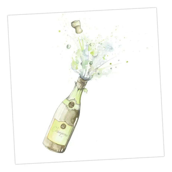 Champagne Card Greeting & Note Cards Crumble and Core   