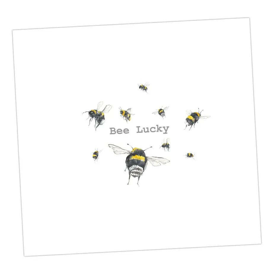 Bee Lucky Card Greeting & Note Cards Crumble and Core   