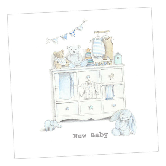 Baby Boys Room Greeting & Note Cards Crumble and Core   