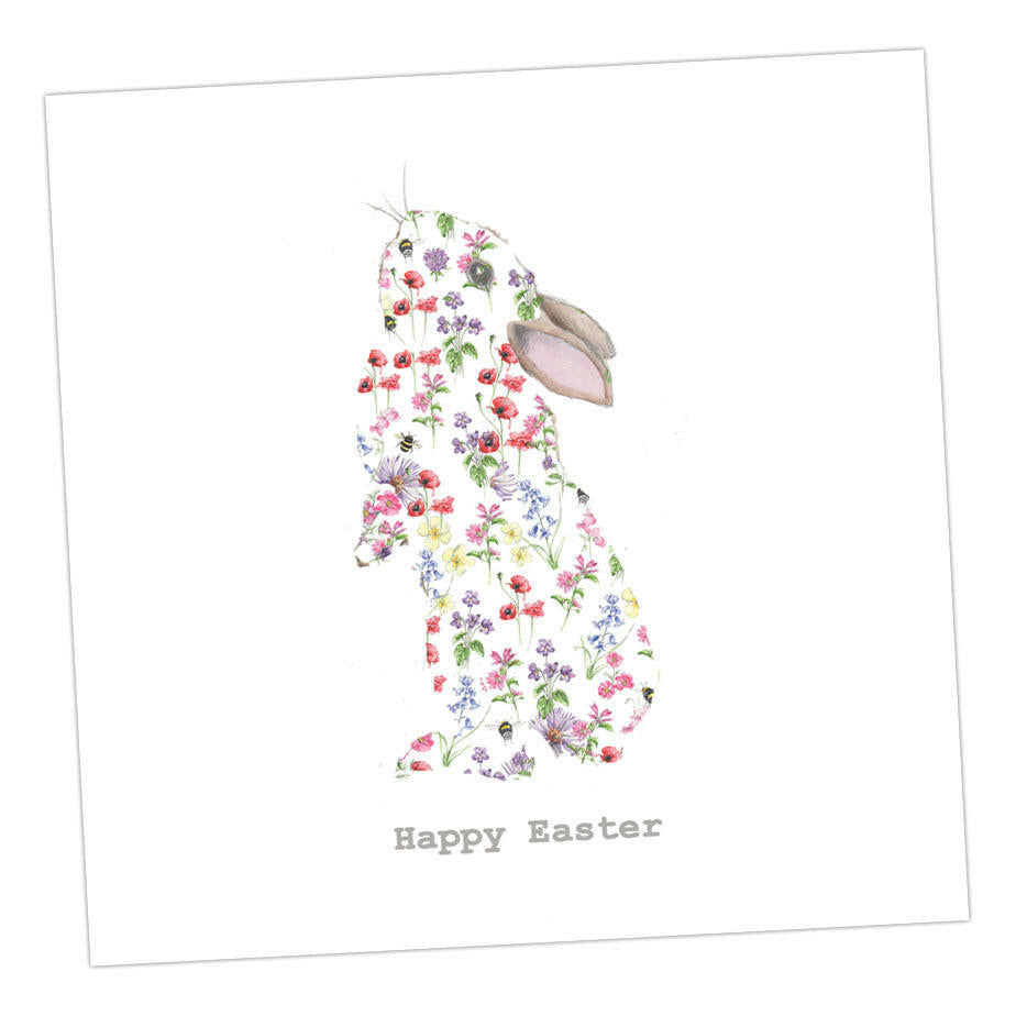 Easter Bunny Greeting Card Greeting & Note Cards Crumble and Core   