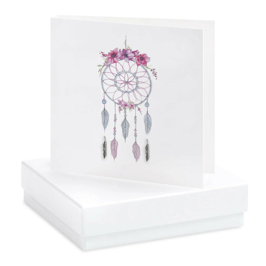 Boxed Dreamcatcher Earring Card Earrings Crumble and Core   