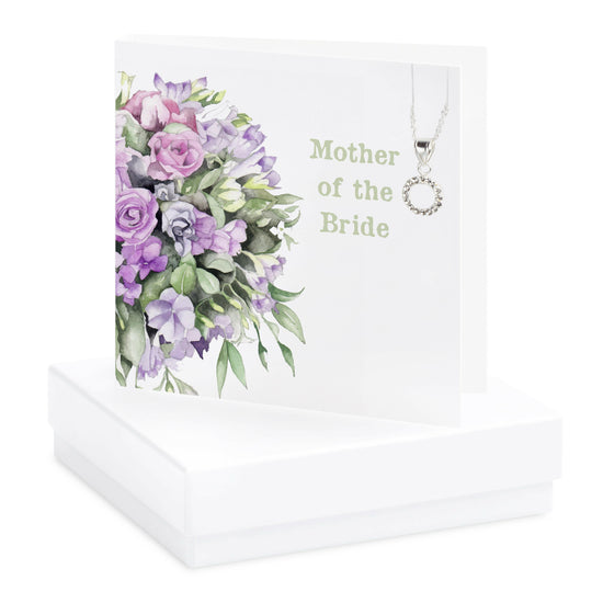 Boxed Mother of the Groom Necklace Card Necklaces Crumble and Core   