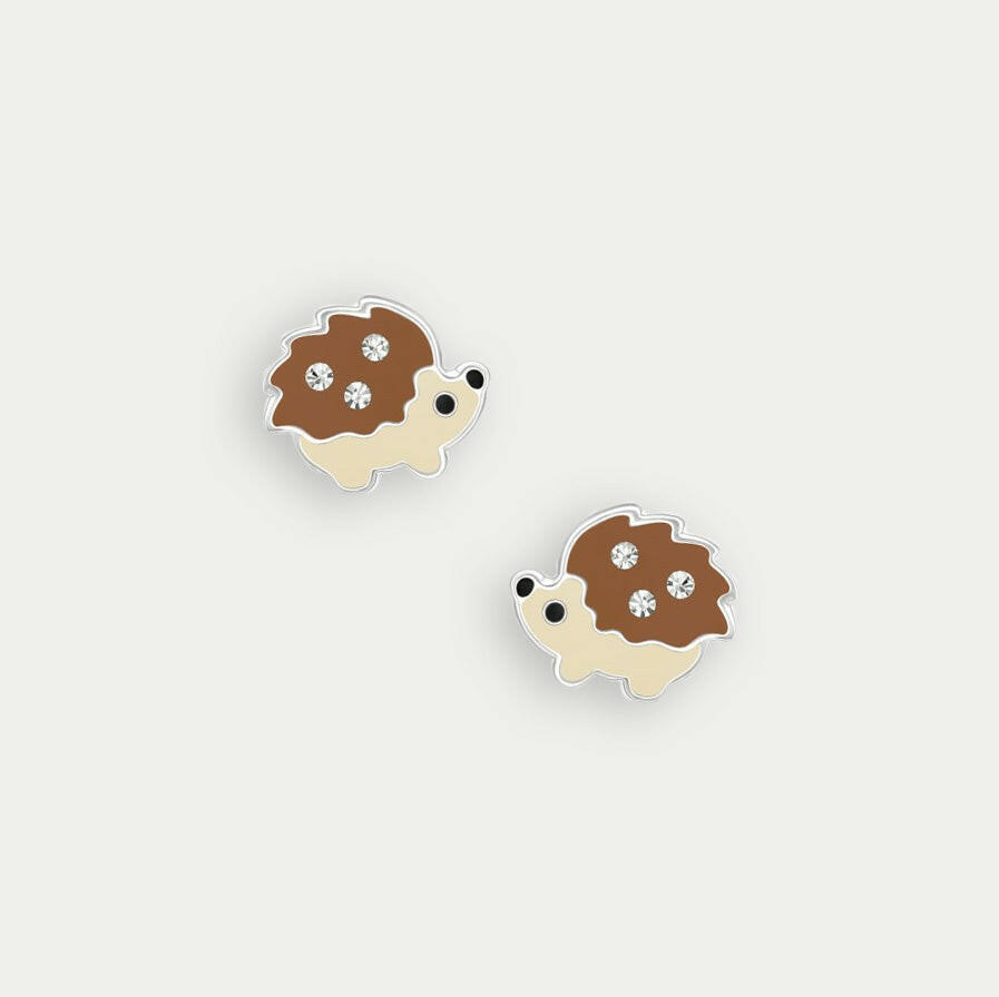 Boxed Hedgehogs Earring Card Earrings Crumble and Core   